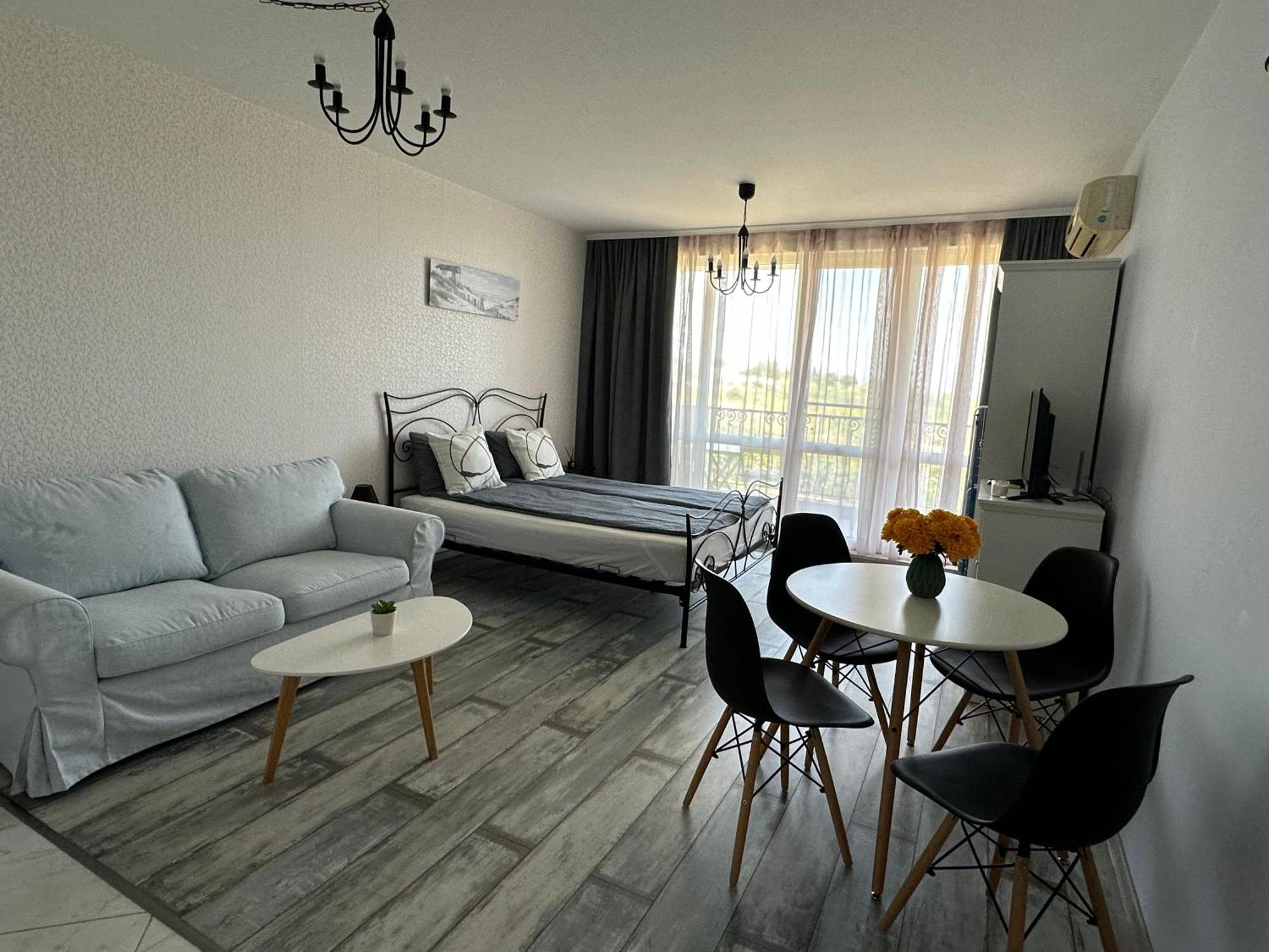 Studio E32 Atia Resort Chernomoretz Chernomorets Bagian luar foto
